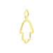 Pendentif Darel Or Jaune Oxyde De Zirconium - Pendentifs Main de Fatma Femme | Histoire d’Or