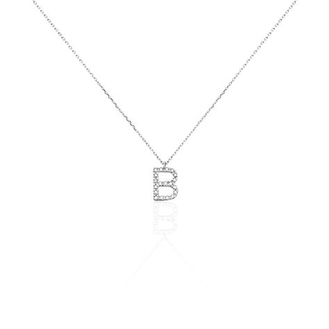 Collier Oran Or Blanc Diamant - Colliers Femme | Histoire d’Or