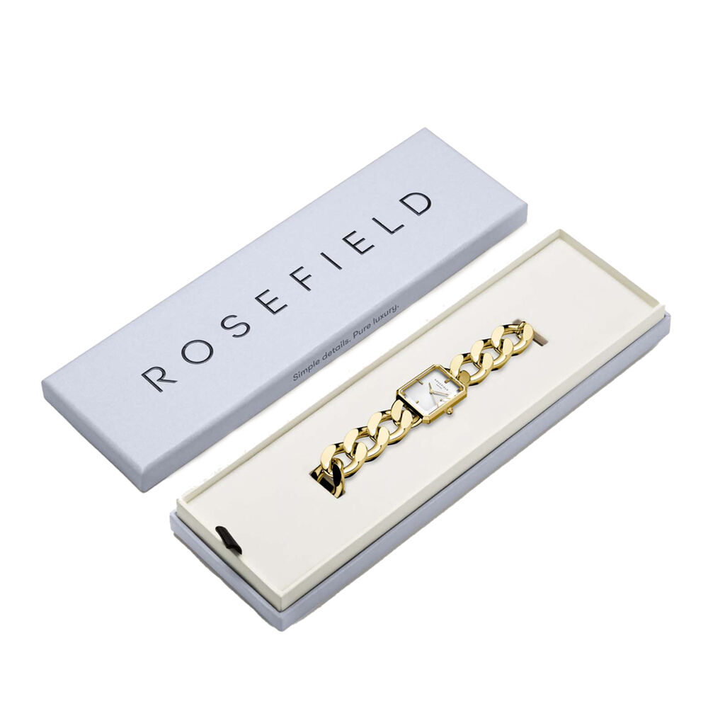 Montre Rosefield Studio 18 Blanc - Id&eacute;es cadeaux Femme | Histoire d&rsquo;Or