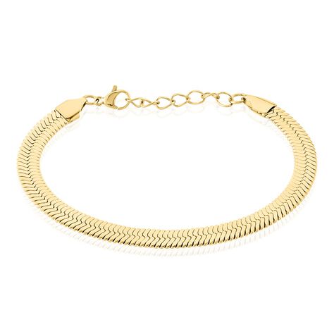 Bracelet Hera Melitta Acier Doré - Bracelets chaîne Femme | Histoire d’Or