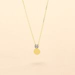 Collier Or Jaune Abihu Diamants - Colliers Femme | Histoire d&rsquo;Or