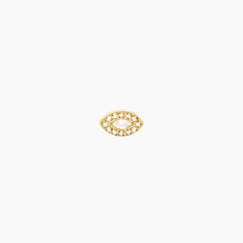 Piercing Zilia Acier Jaune Oxyde De Zirconium - Bijoux Femme | Histoire d&rsquo;Or