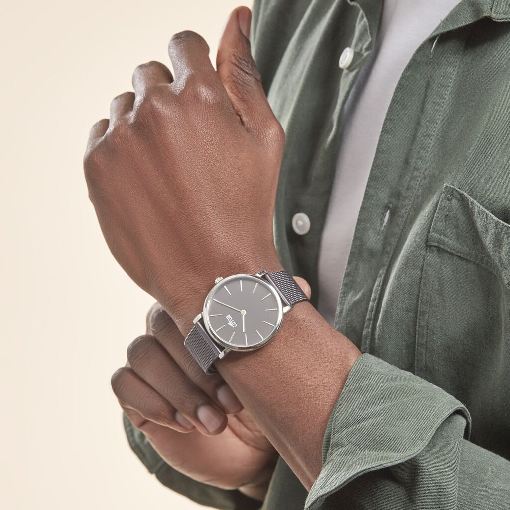 Montre Lotus Minimalist Noir - Montres Famille | Histoire d’Or