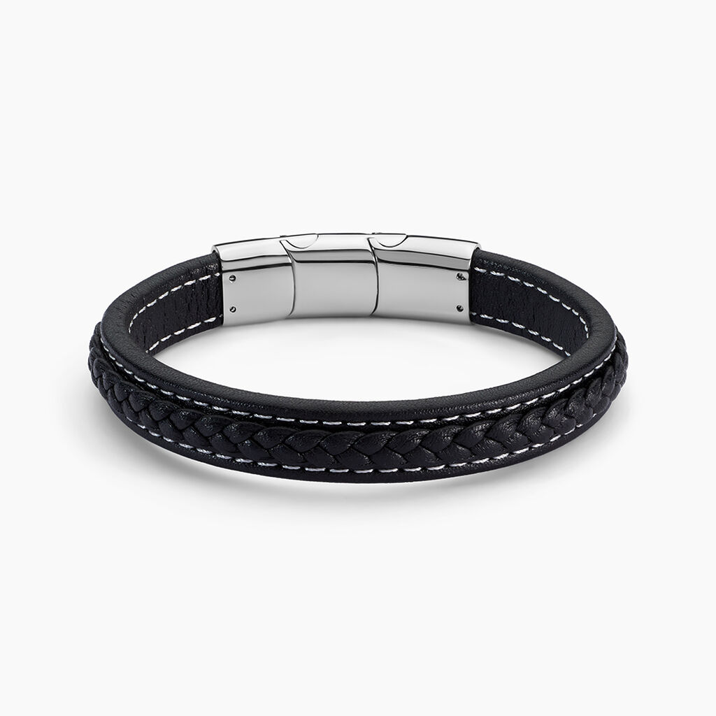Bracelet Acier Blanc - Bracelets Homme | Histoire d’Or