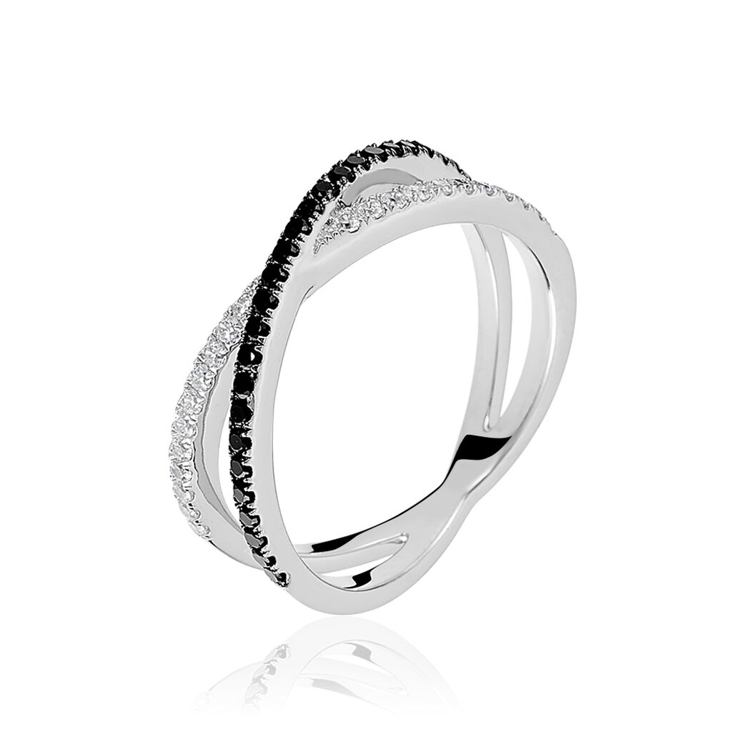 Bague Leela Argent Oxyde De Zirconium - Bagues avec pierre Femme | Histoire d’Or
