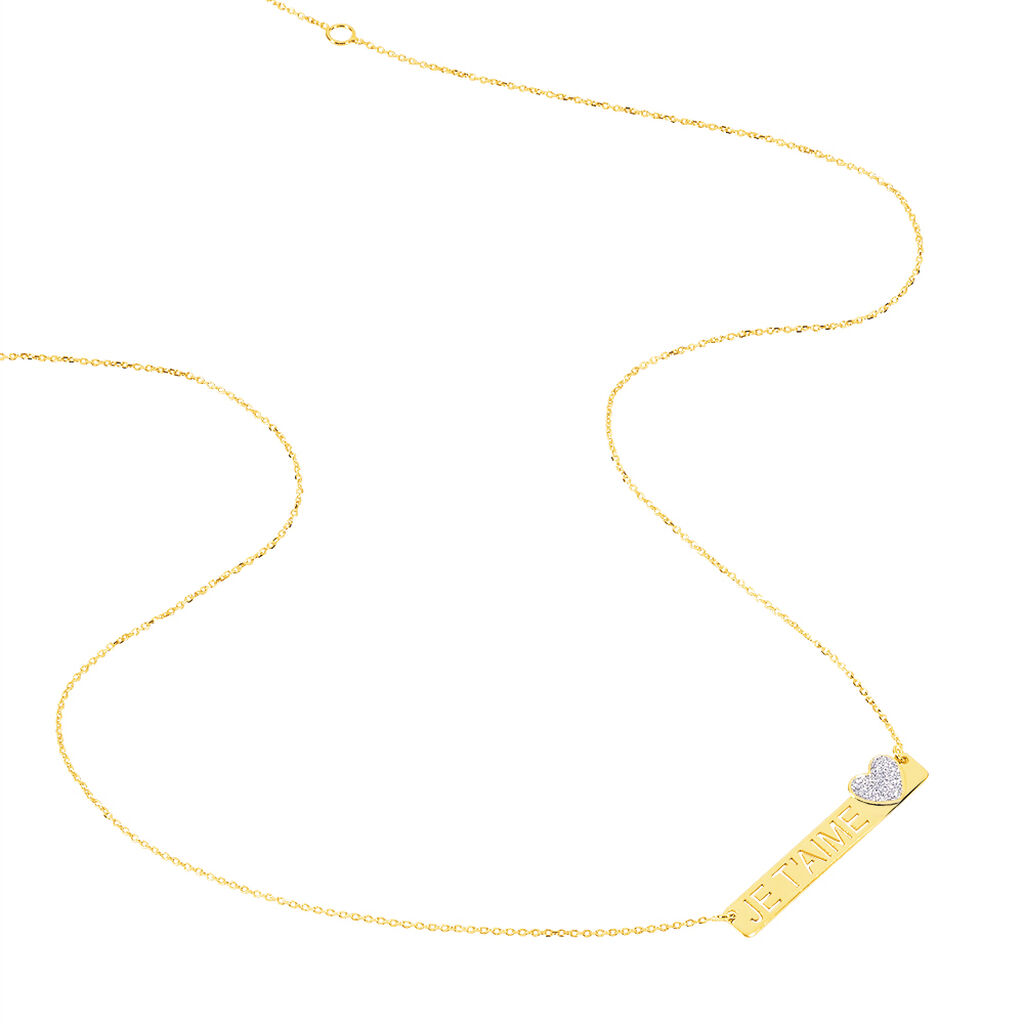 Collier Kimia Or Jaune - Colliers Femme | Histoire d’Or