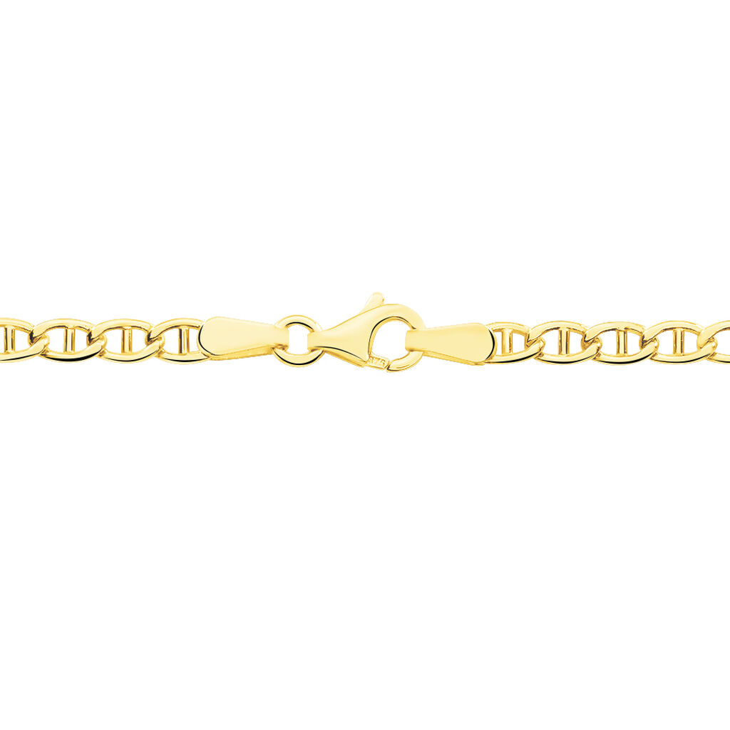 Collier Or Jaune Capucin Maille Marine - Colliers Femme | Histoire d&rsquo;Or