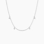 Collier Callias Argent Blanc Oxyde De Zirconium -  Femme | Histoire d&rsquo;Or