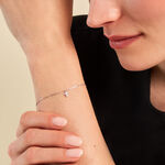 Bracelet Siem Argent Blanc Oxyde De Zirconium - Bracelets Femme | Histoire d&rsquo;Or