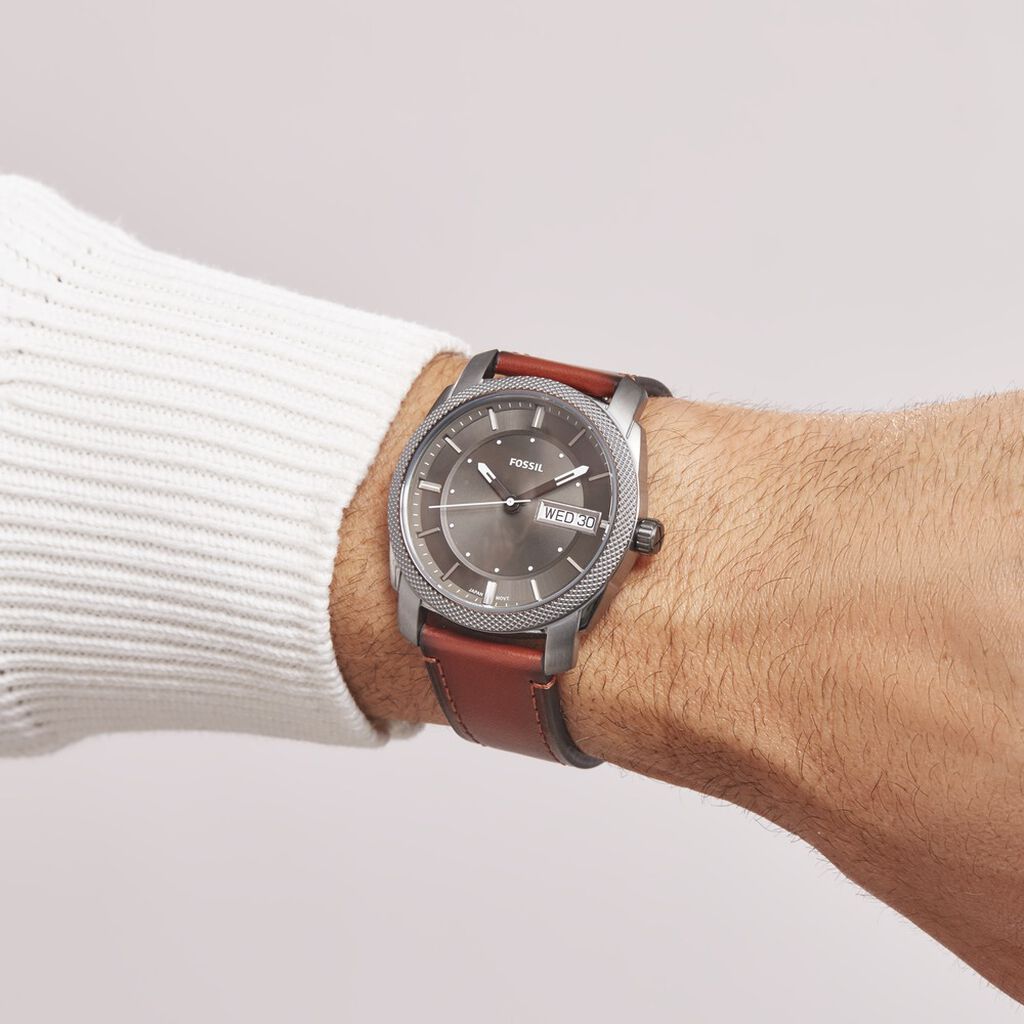 Montre Fossil Machine Gris - Montres Homme | Histoire d’Or