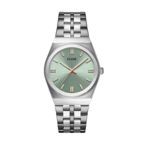 Montre Cluse Retro 70's Vert - Montres Femme | Histoire d&rsquo;Or