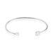 Bracelet Jonc Domitille Argent Blanc Oxyde De Zirconium - Bracelets fantaisie Femme | Histoire d’Or