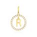 Pendentif Gabe Or Jaune Oxyde De Zirconium - Pendentifs Femme | Histoire d’Or