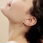 Cr&eacute;oles Ulrica Or Jaune - Boucles d'oreilles cr&eacute;oles Femme | Histoire d&rsquo;Or