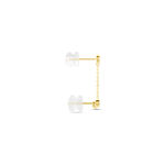 Bijou D'oreille Unitaire Pendante Larus Or Jaune Oxyde De Zirconium - Piercings d'oreilles Femme | Histoire d&rsquo;Or