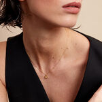 Collier Sakura Love Or Jaune Oxyde De Zirconium - Colliers Femme | Histoire d&rsquo;Or