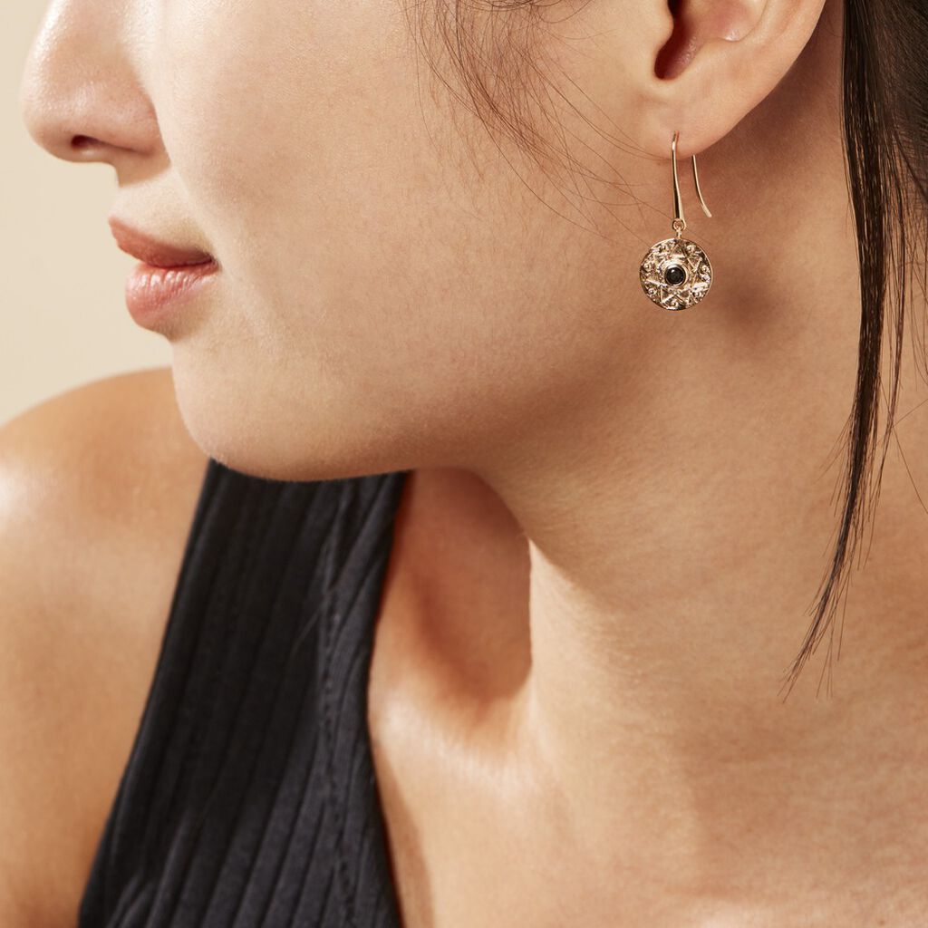 Boucles D'oreilles Plaqué Or Aurora - Boucles d'oreilles fantaisie Femme | Histoire d’Or