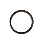 Bague Argent Noir - Bagues Homme | Histoire d&rsquo;Or