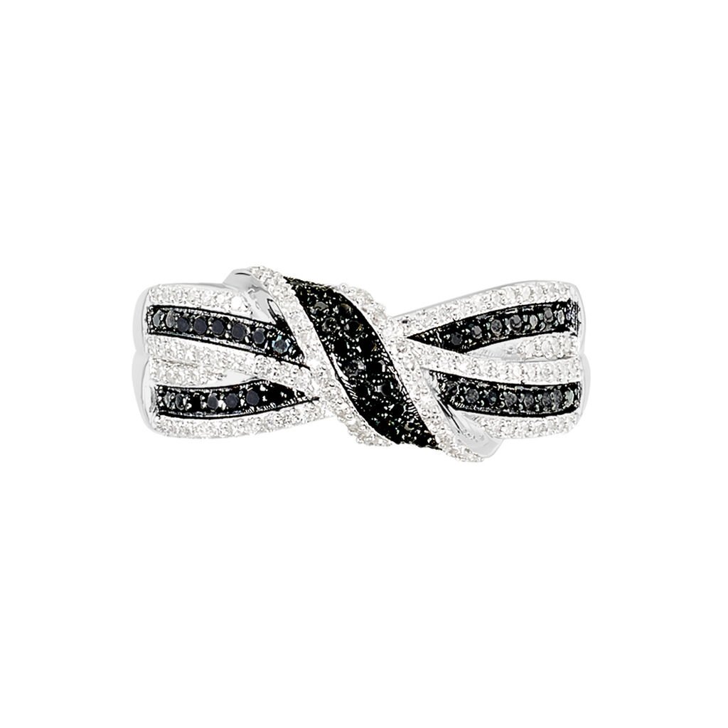 Bague Oaxaca Or Blanc Diamant - Bagues avec pierre Femme | Histoire d’Or