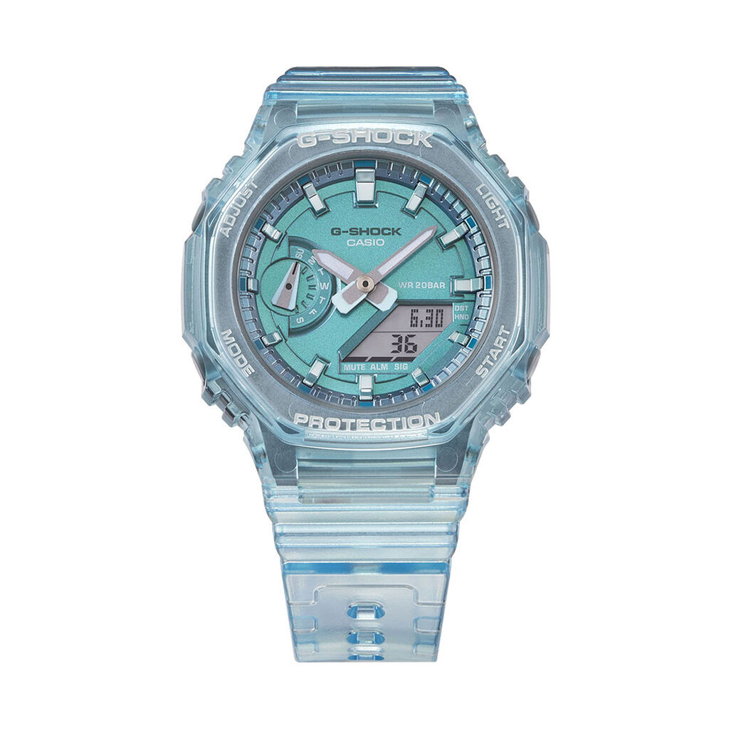 Montre Casio G-shock Bleu - Montres Femme | Histoire d&rsquo;Or