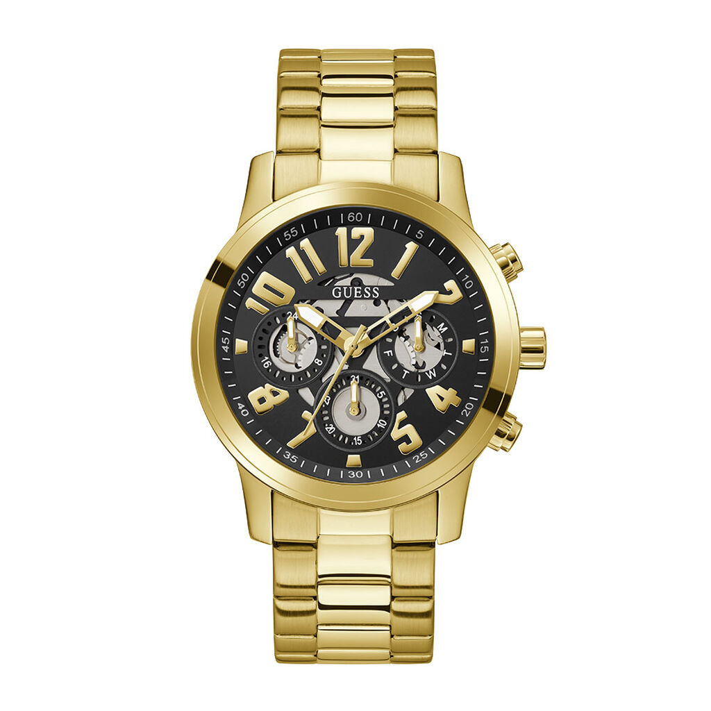 Montre Guess Parker Noir - Montres Homme | Histoire d&rsquo;Or