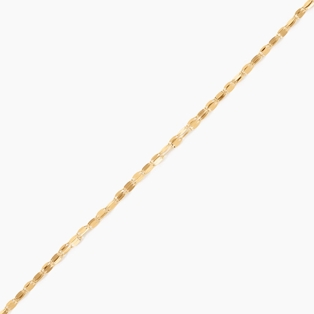 Cha&icirc;ne De Cheville Zaig Or Jaune - Cha&icirc;nes de cheville Femme | Histoire d&rsquo;Or