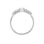 Bague Winter Sweetness Argent Blanc Oxyde De Zirconium - Bagues solitaires Femme | Histoire d&rsquo;Or