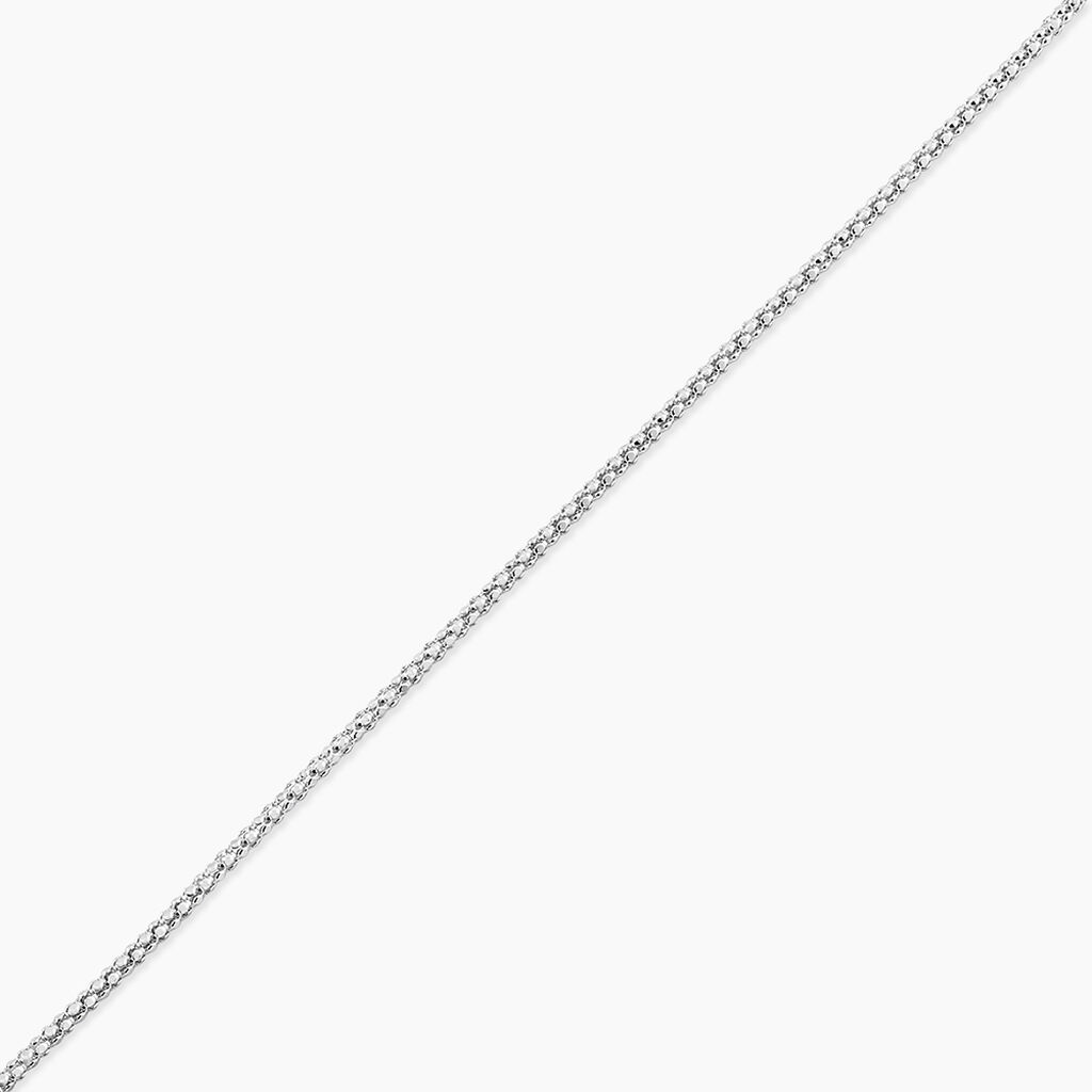 Collier Nahila Argent Blanc - Chaines Femme | Histoire d&rsquo;Or