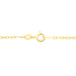 Cha&icirc;ne Igoa Maille For&ccedil;at Diamantee Or Jaune - Chaines Famille | Histoire d&rsquo;Or