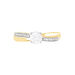 Bague Solitaire Raska Or Jaune Oxyde De Zirconium - Bagues solitaires Femme | Histoire d’Or