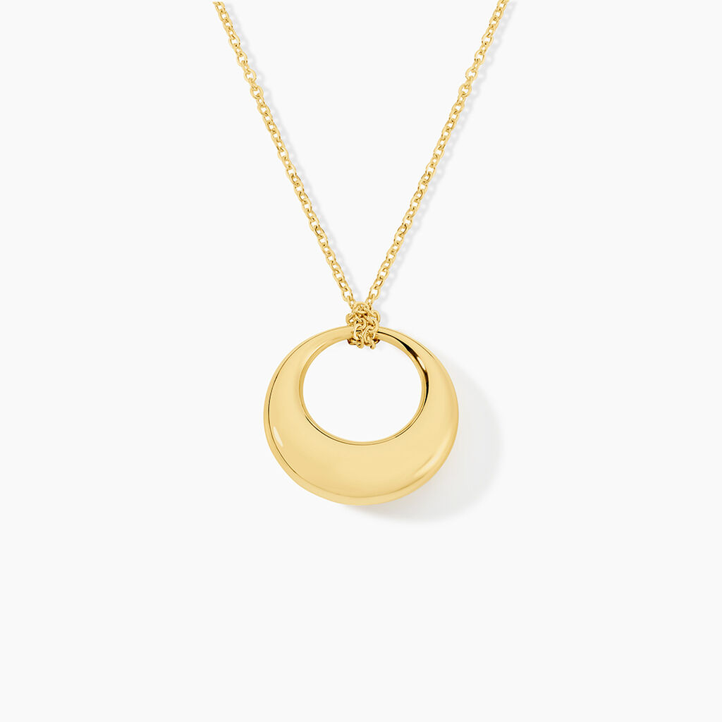 Collier Creolia Acier Jaune - Colliers fantaisie Femme | Histoire d&rsquo;Or