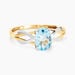 Bague Bonnie Or Bicolore Topaze - Bagues solitaires Femme | Histoire d’Or