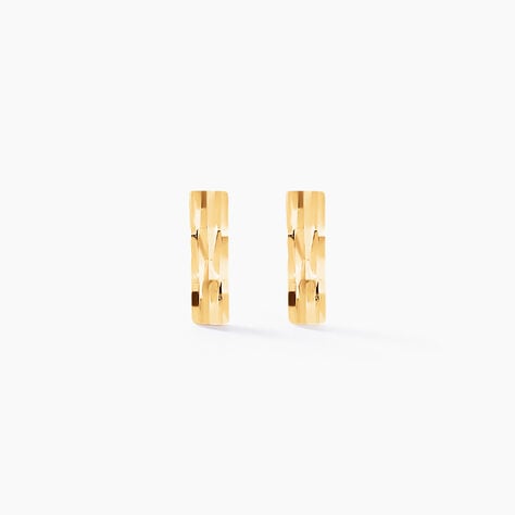Boucles D'oreilles Puces Ash Or Jaune - Clous d'oreilles Femme | Histoire d’Or