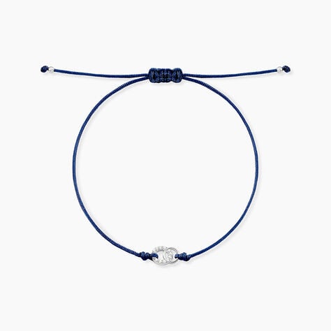 Bracelet Lyllie Argent Blanc Oxyde De Zirconium - Bracelets cordon Femme | Histoire d&rsquo;Or