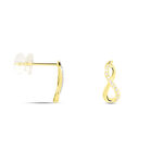 Boucles D'oreilles Puces Osanna Or Jaune Diamants - Clous d'oreilles Femme | Histoire d&rsquo;Or