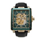 Montre Montignac Square Automatique Vert - Montres Homme | Histoire d&rsquo;Or