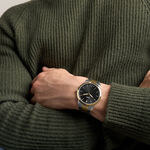 Montre Fossil Minimalist Noir - F&ecirc;te des p&egrave;res Homme | Histoire d&rsquo;Or