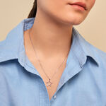 Collier Gyliane Argent Blanc Oxyde De Zirconium - Colliers fantaisie Femme | Histoire d&rsquo;Or