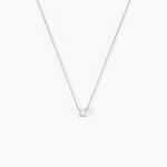 Collier Or Blanc One Diamant - Colliers Femme | Histoire d&rsquo;Or