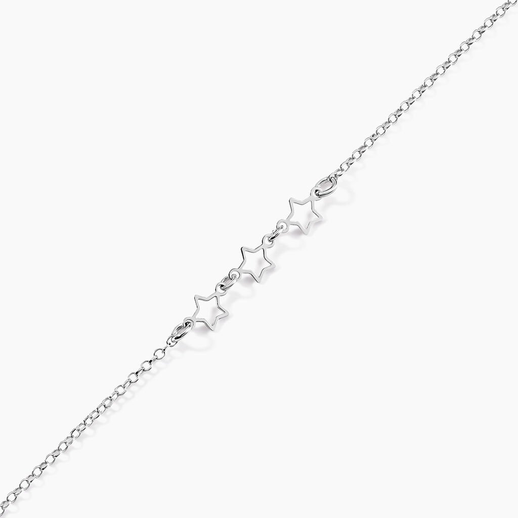 Bracelet Olwen Argent Blanc - Nouveautés Femme | Histoire d’Or