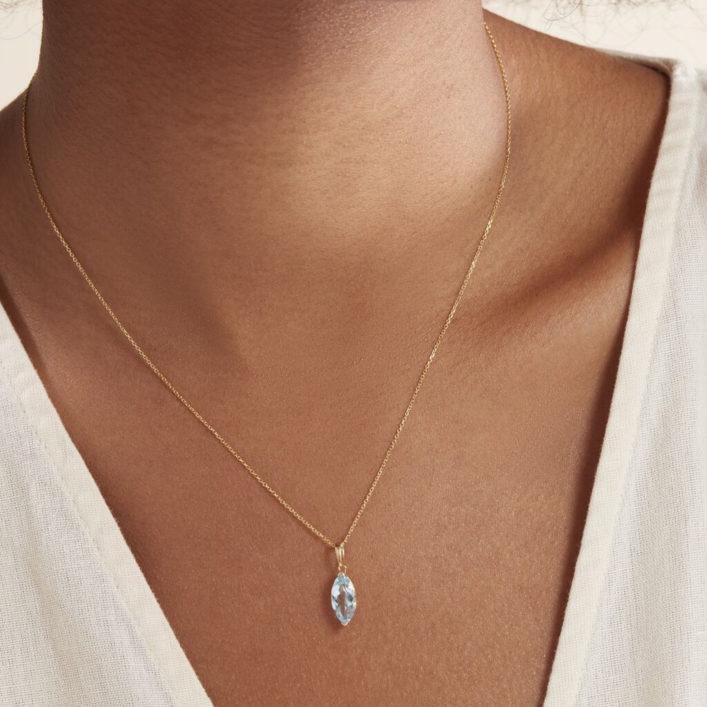 Collier Raquel Or Jaune Topaze - Colliers Femme | Histoire d’Or