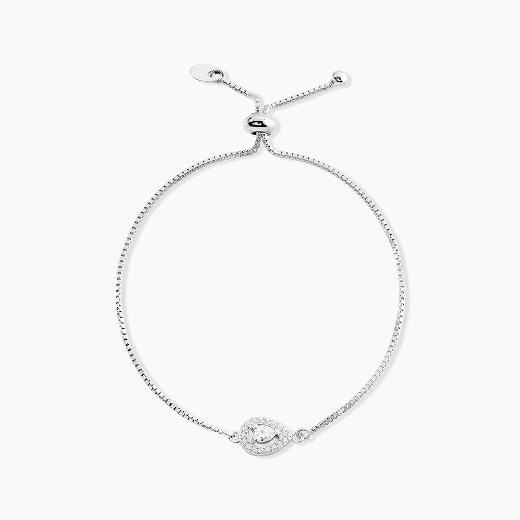 Bracelet Argent Blanc Andromeda Oxydes De Zirconium - Bracelets Femme | Histoire d&rsquo;Or