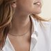 Collier Ashlee Argent Blanc - Ras de cou Femme | Histoire d’Or