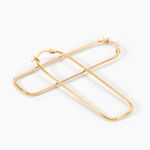 Cr&eacute;oles Yaira Plaqu&eacute; Or Jaune - Boucles d'oreilles cr&eacute;oles Femme | Histoire d&rsquo;Or