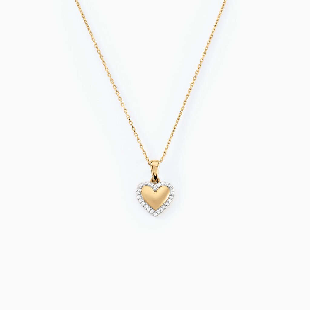 Collier Inocencio Or Jaune Oxyde De Zirconium - Colliers Femme | Histoire d’Or