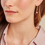 Boucles D'oreilles Pendantes Bindy Or Jaune Perle De Culture - Boucles d'oreilles pendantes Femme | Histoire d&rsquo;Or