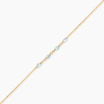Bracelet Jardin Secret Or Jaune Topaze Oxyde De Zirconium - Bracelets Femme | Histoire d&rsquo;Or