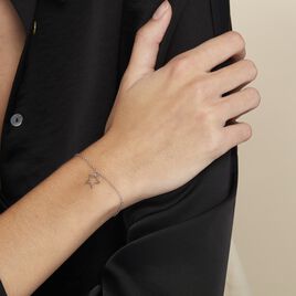 Bracelet Velma Argent Blanc - Bracelets fantaisie Femme | Histoire d’Or