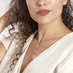 Pendentif Gatiane Or Jaune Oxyde De Zirconium - Pendentifs Femme | Histoire d&rsquo;Or