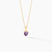 Pendentif Miyah Or Jaune Amethyste - Pendentifs Femme | Histoire d’Or